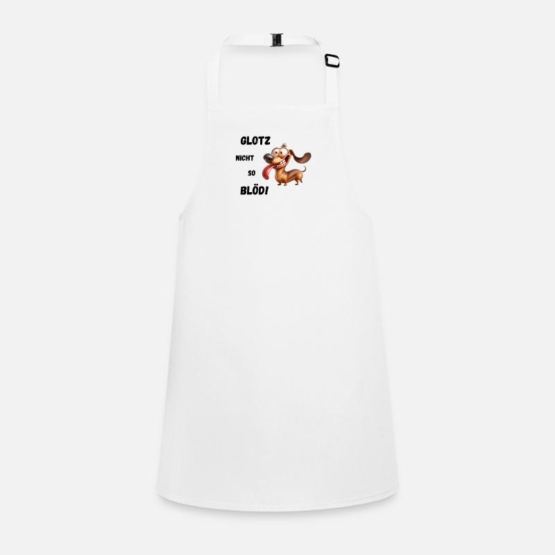 Don't stare so stupidly! Dachshund Children's Apron
