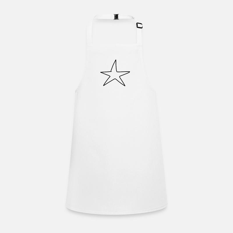 Star symbol pattern Children's Apron