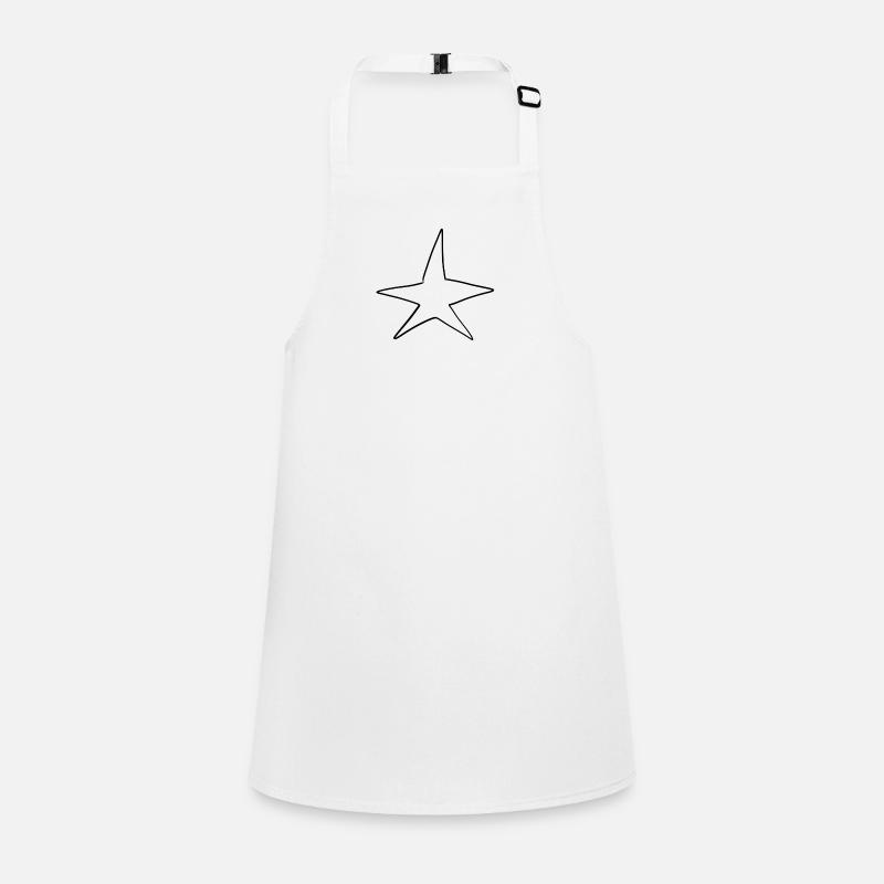 stern symbol form Schürze für Kinder
