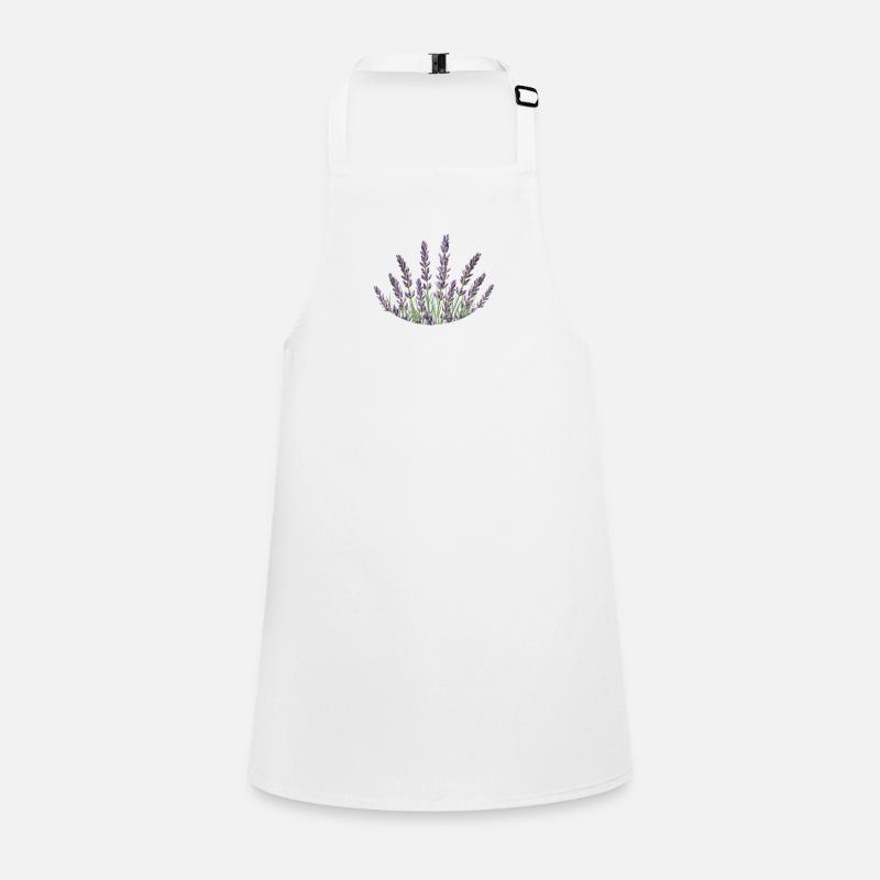 Lavender Straws Lavender Children's Apron