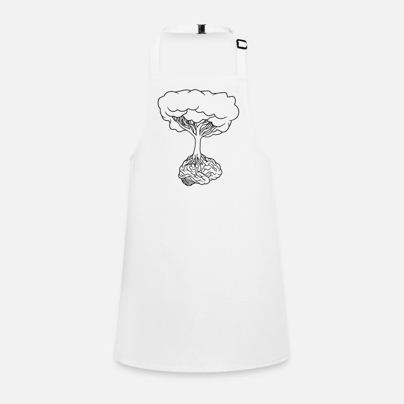 Brain under tree Children's Apron