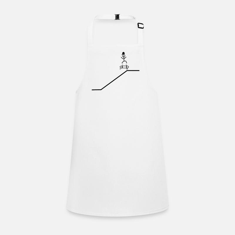 Skateboard Kickflip Junge Cap Cool Schürze für Kinder