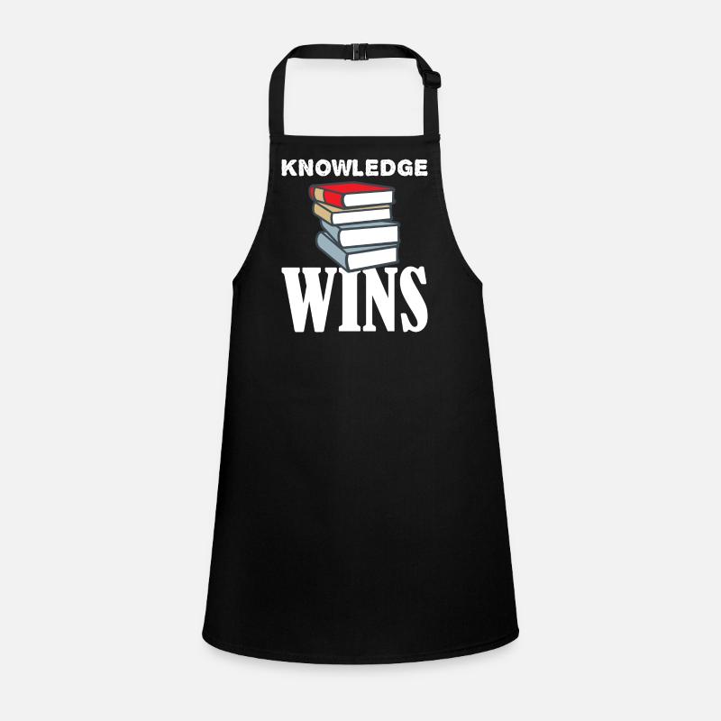 Knowledge wins books Children's Apron