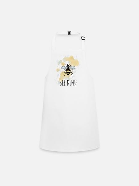 Bee Bee Child - Children's Apron - white - Front