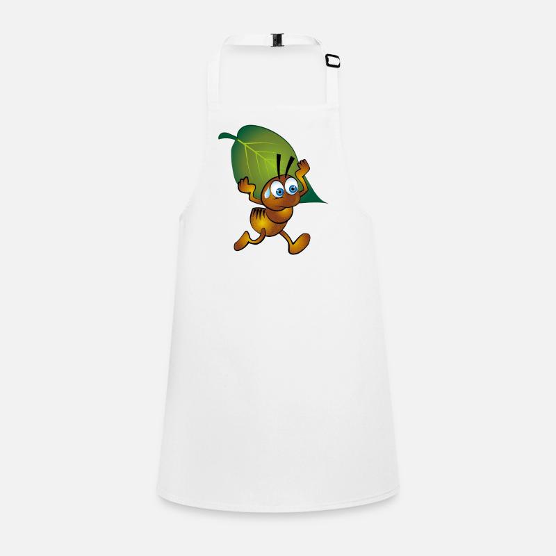 Ant with a leaf Children's Apron