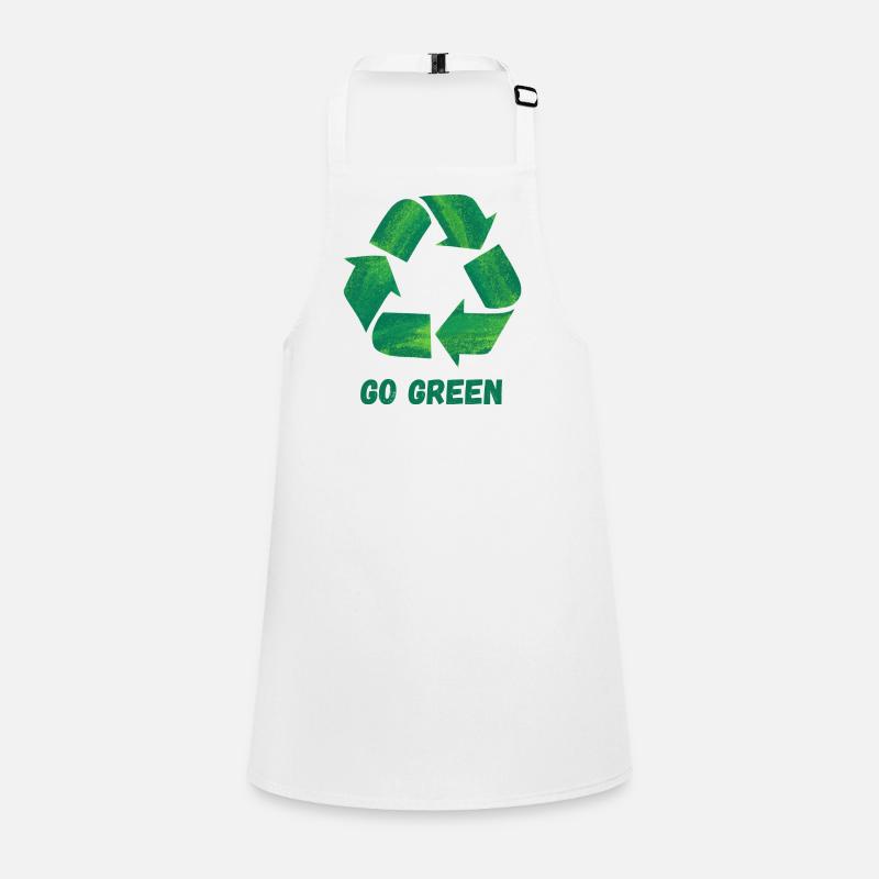 forward green Children's Apron