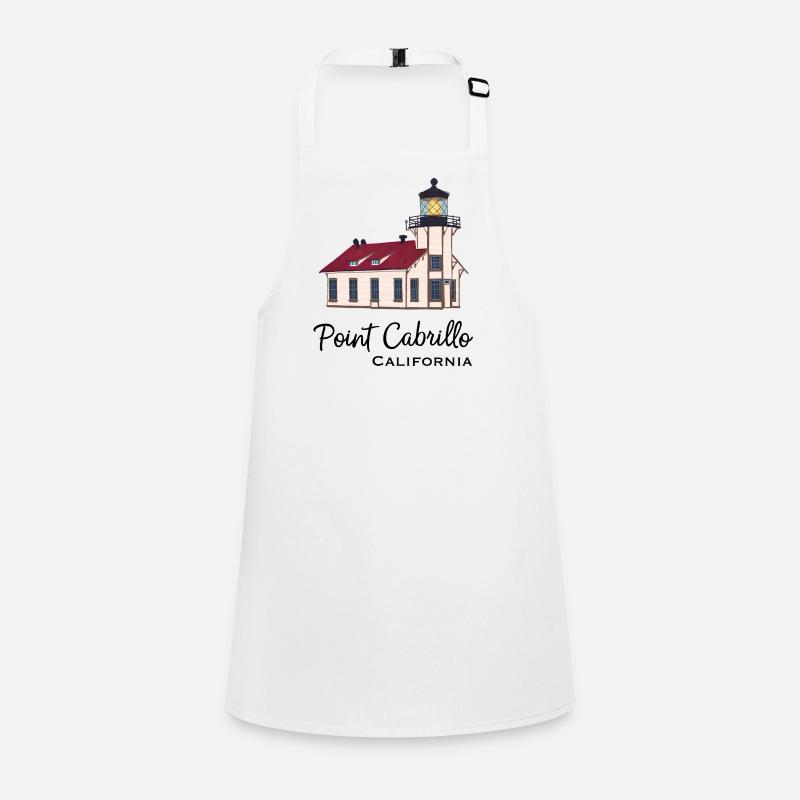 California, Point cabrillo light, America Children's Apron