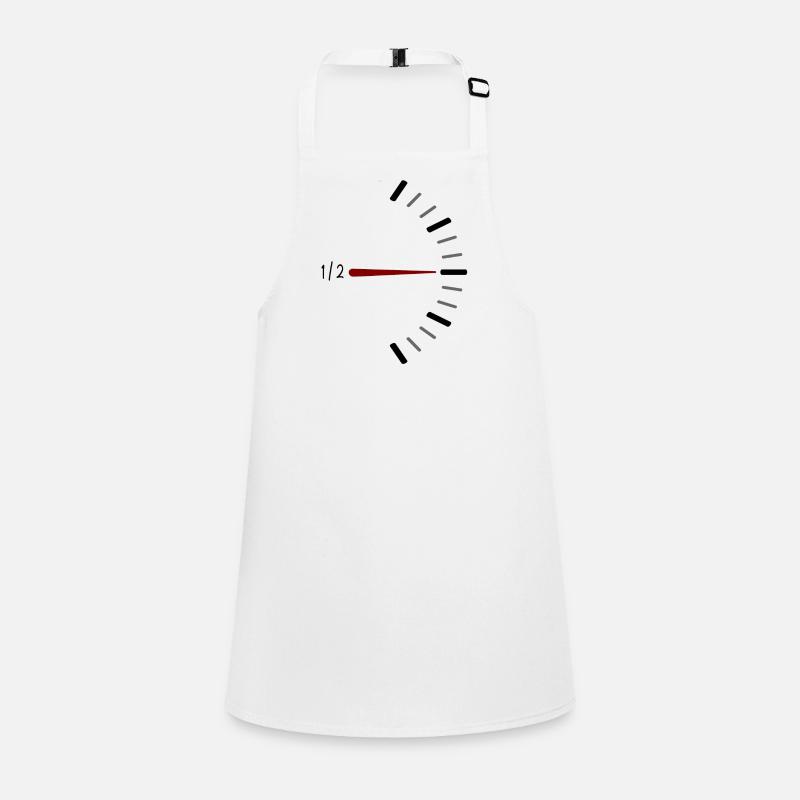 halb voll Schürze für Kinder