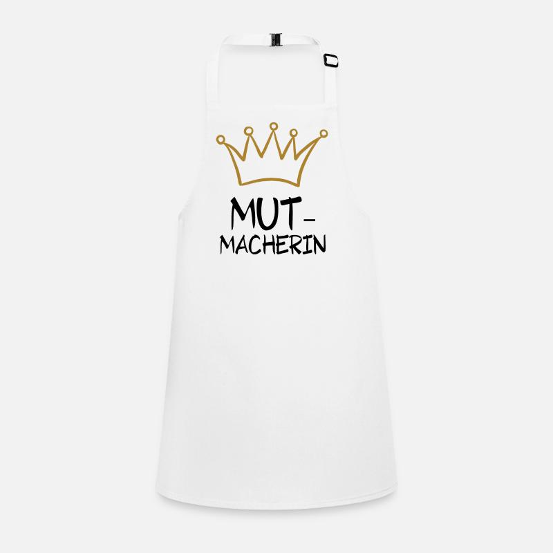 MUTMACHERIN 1 Schürze für Kinder