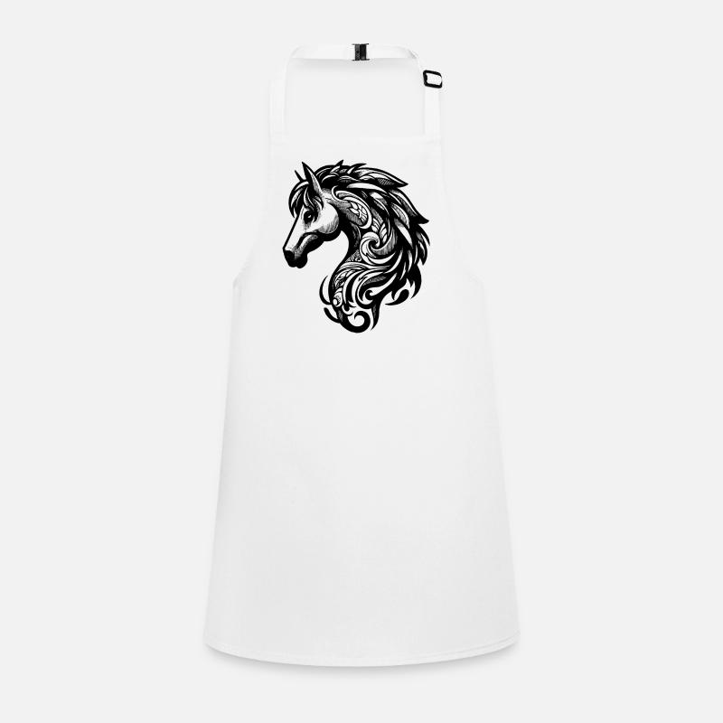 Horse's Head - Wild Elegance Children's Apron