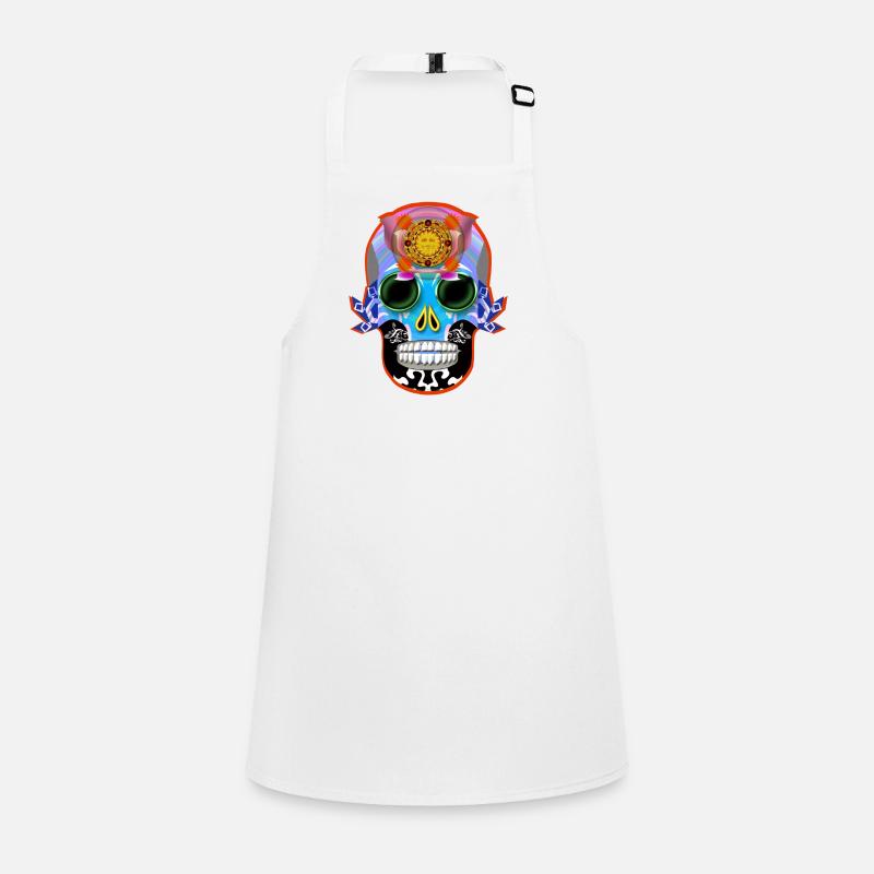 skull 16 Children's Apron