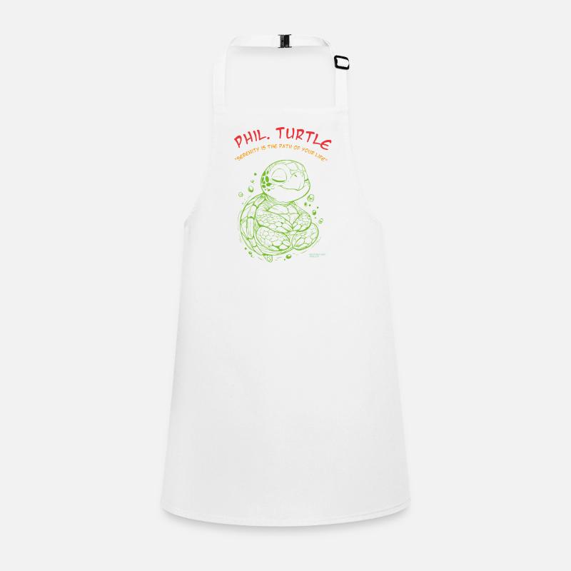 Phil Turtle Zen Path Tee Children's Apron