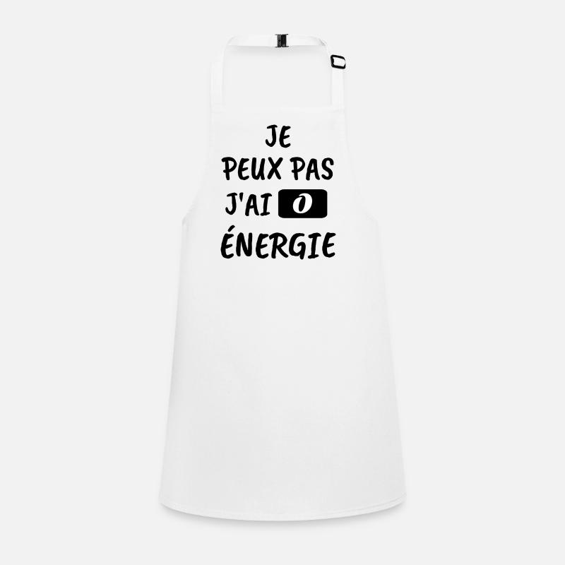 I can't I have Zero Energy Children's Apron
