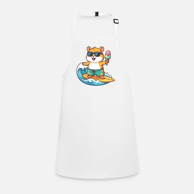 Surf Hamster Schürze für Kinder
