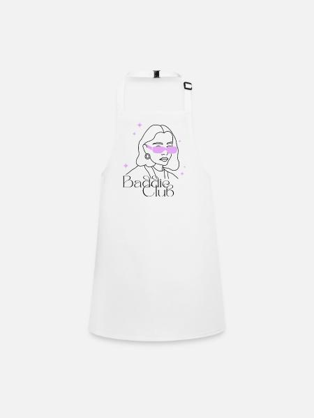 Club des méchants - Tablier Enfant - blanc - Devant