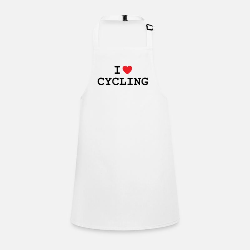 I love cycling! Children's Apron