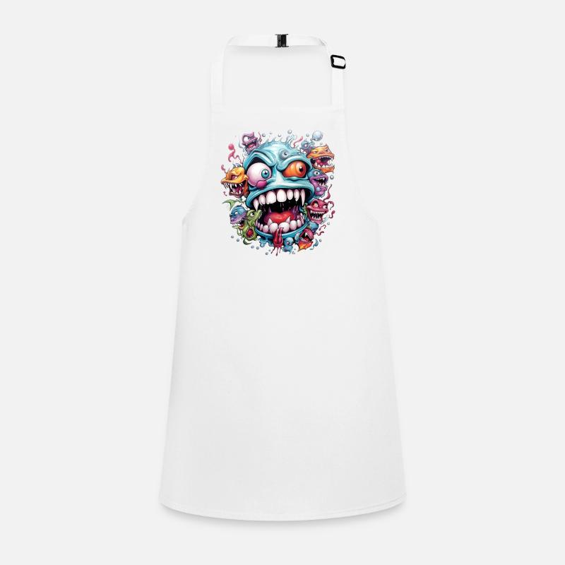 Monstre effrayant Zombie Tablier Enfant