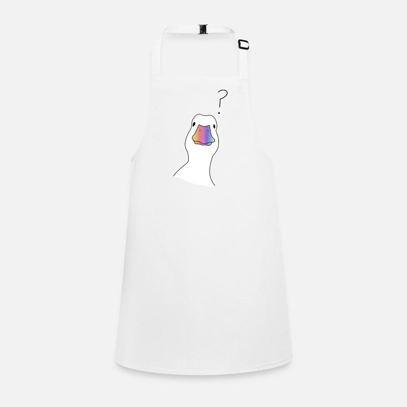 Ente Regenbogen Version Schürze für Kinder