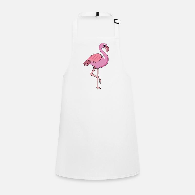 flamingo, pink Children's Apron