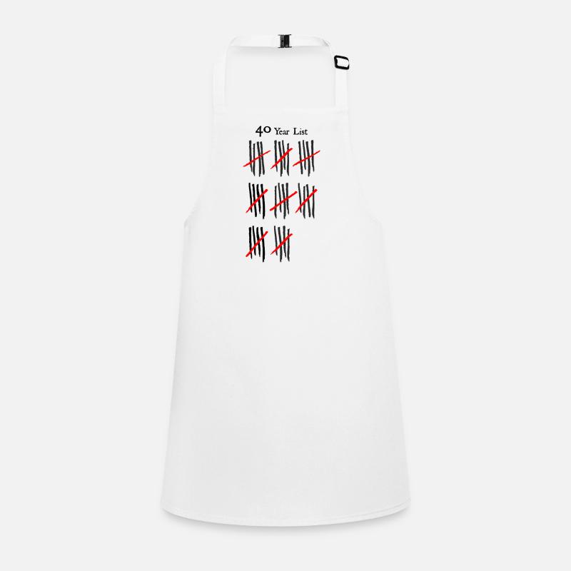 Abstract Crosshatch and Stripe Pattern Children's Apron