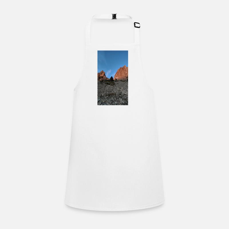 Sunset Col des Aiguilles Children's Apron