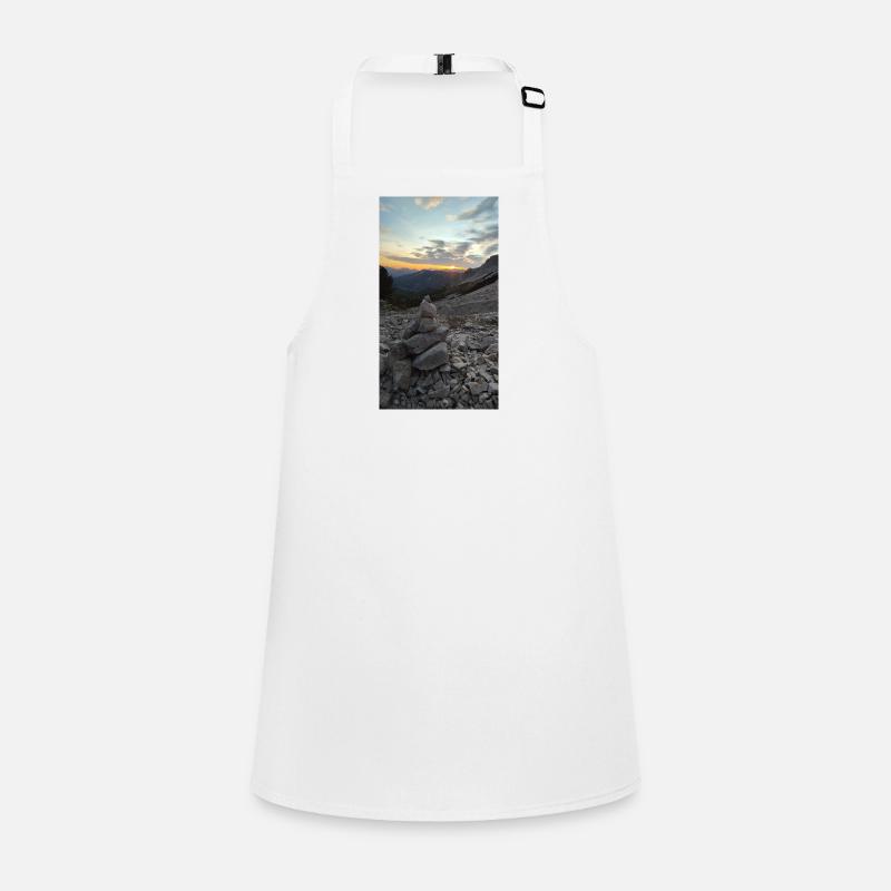Sunset in the mountains Children's Apron
