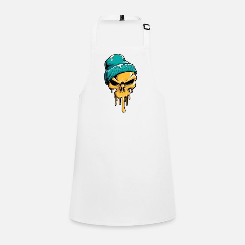 Crâne Squelette Style Urbain Tablier Enfant
