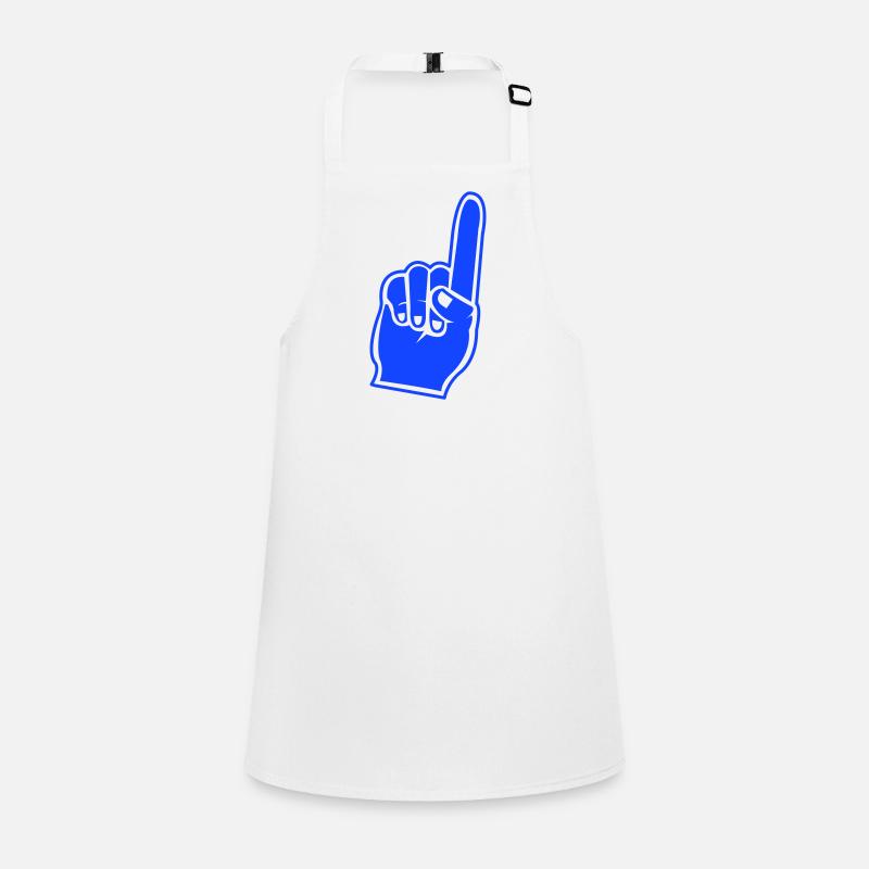 Fan Hand Index Finger Icon Children's Apron