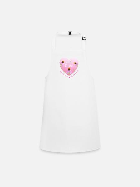 Best Daughter - Children's Apron - white - Front