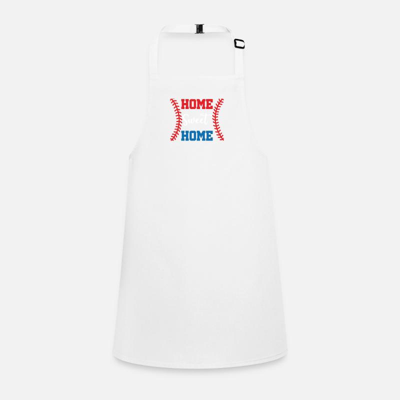Baseball at home Children's Apron