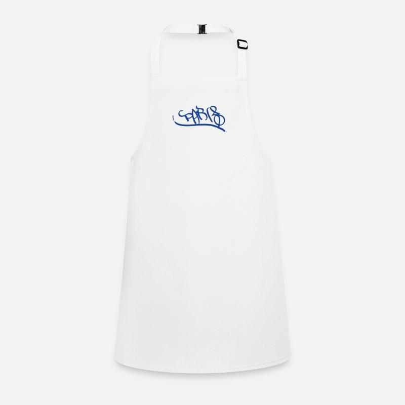 Paris Graffiti Urban Style Design Schürze für Kinder