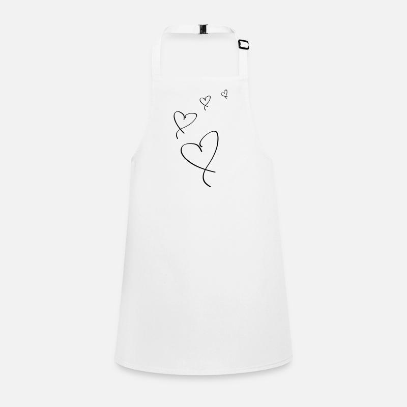 Fliegende Herzen Schürze für Kinder