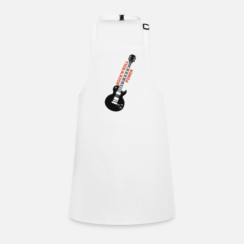 rock'n'roll_ guitar 2 Tablier Enfant