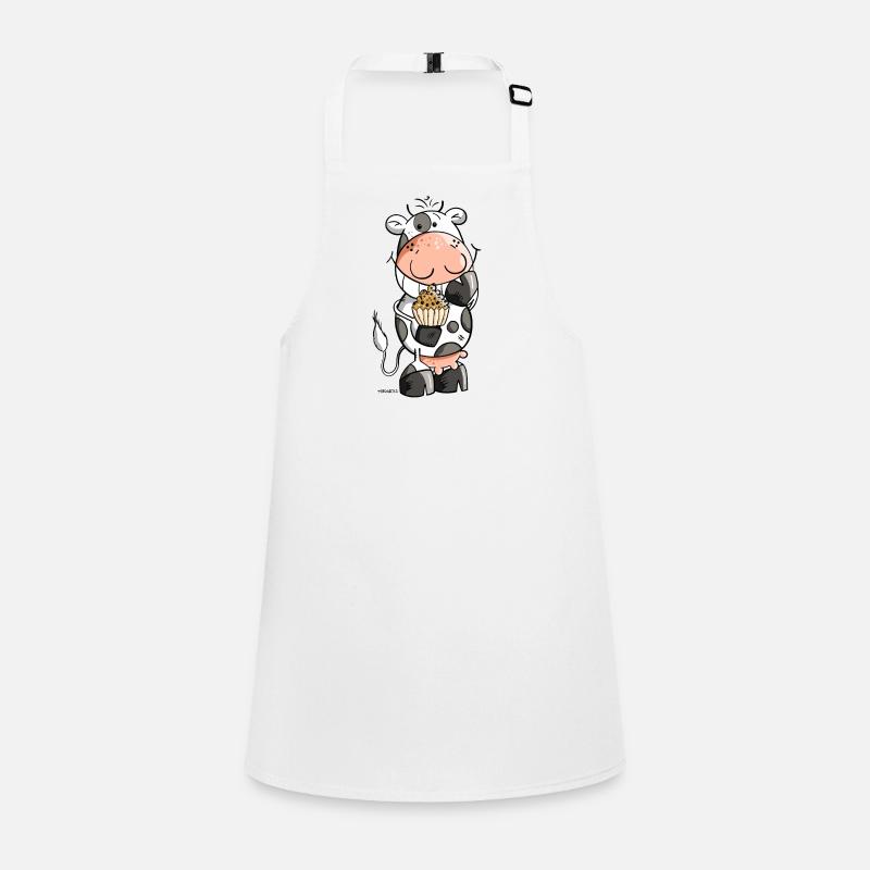 Mignon Vache Tablier Enfant