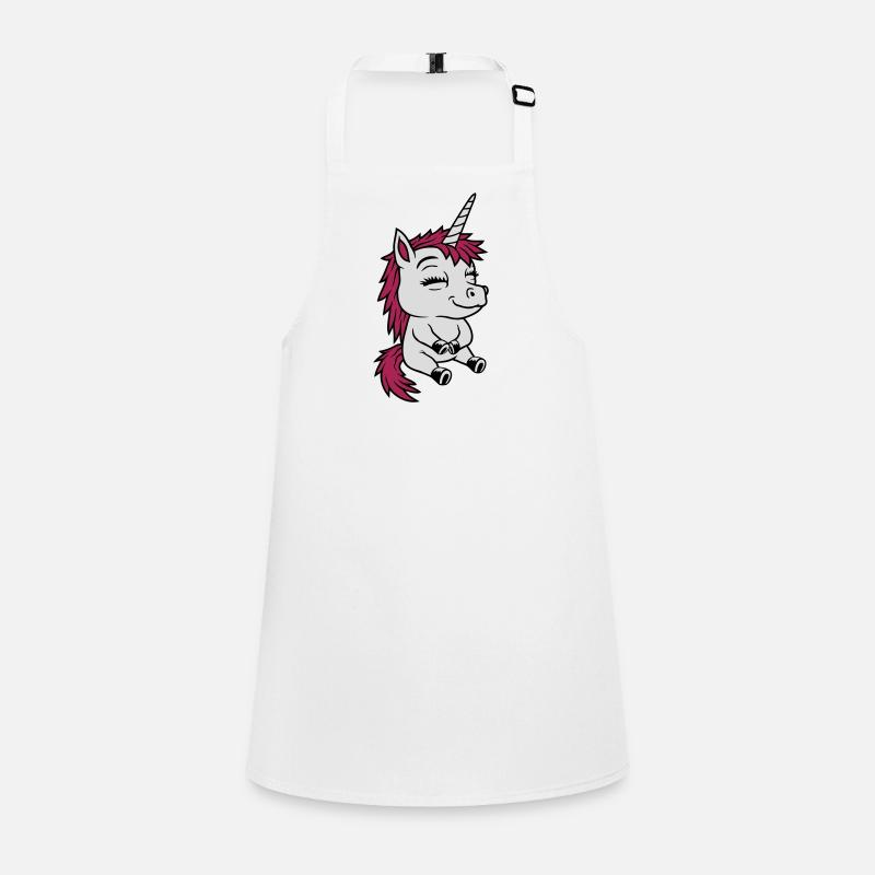 Petite licorne comique sédentaire Tablier Enfant