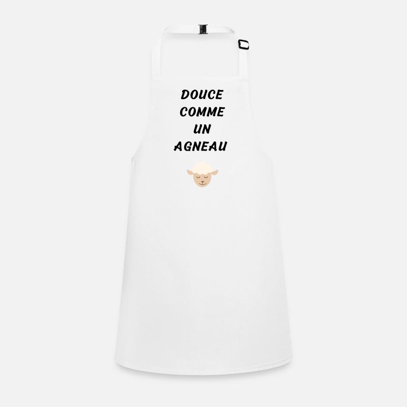 Douce comme un agneau Tablier Enfant