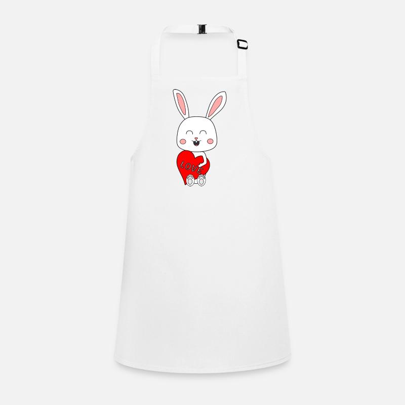 Lapin d’amour Tablier Enfant