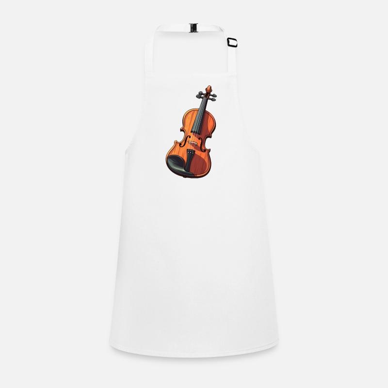 Violon dans le style comique Tablier Enfant
