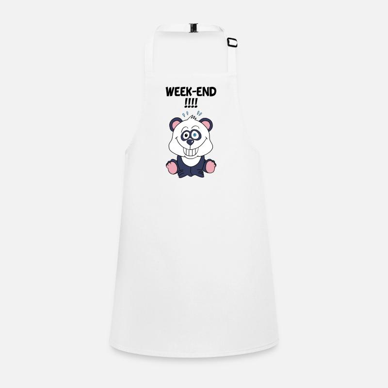 Le week-end du panda Tablier Enfant