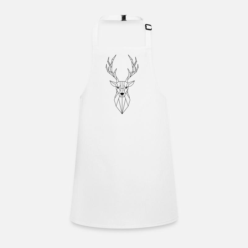 Deer Polygon Children's Apron