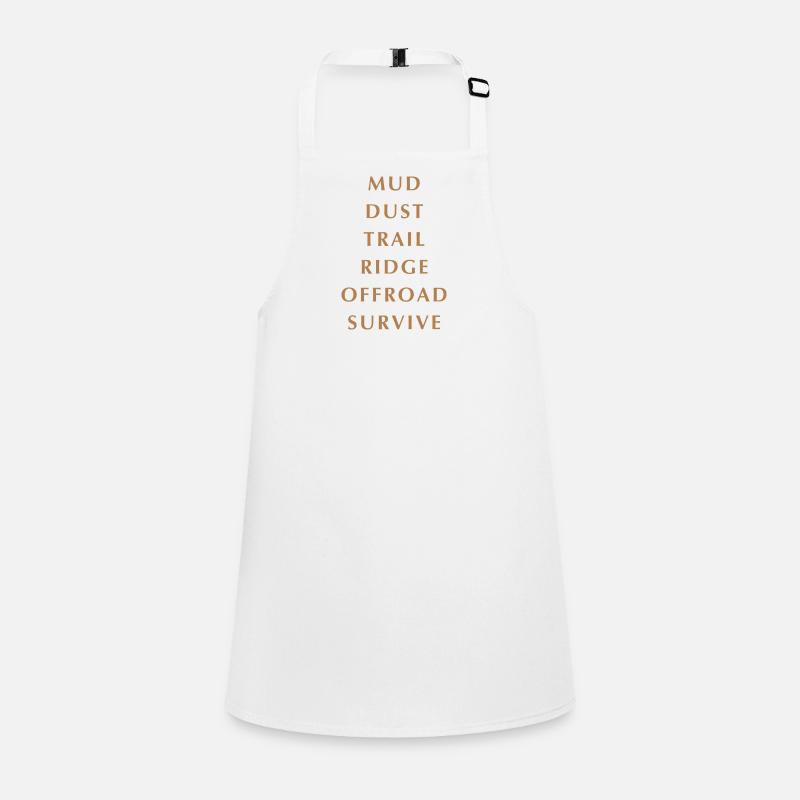 Shoulder writing Children's Apron