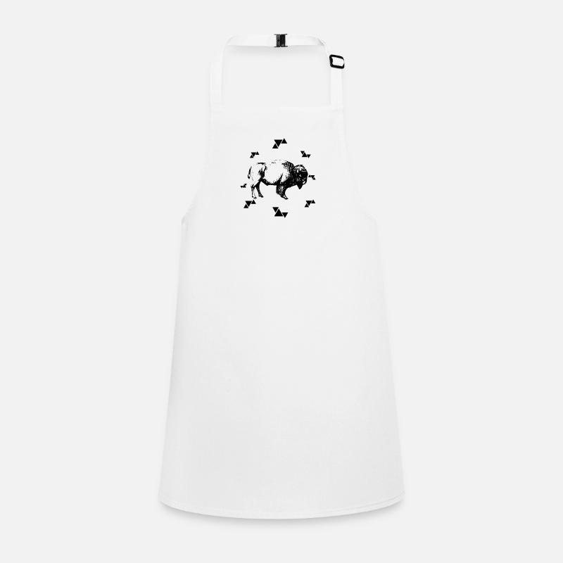 Bison - Büffel Schürze für Kinder