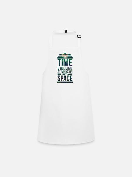 TARDIS - Tablier Enfant - blanc - Devant