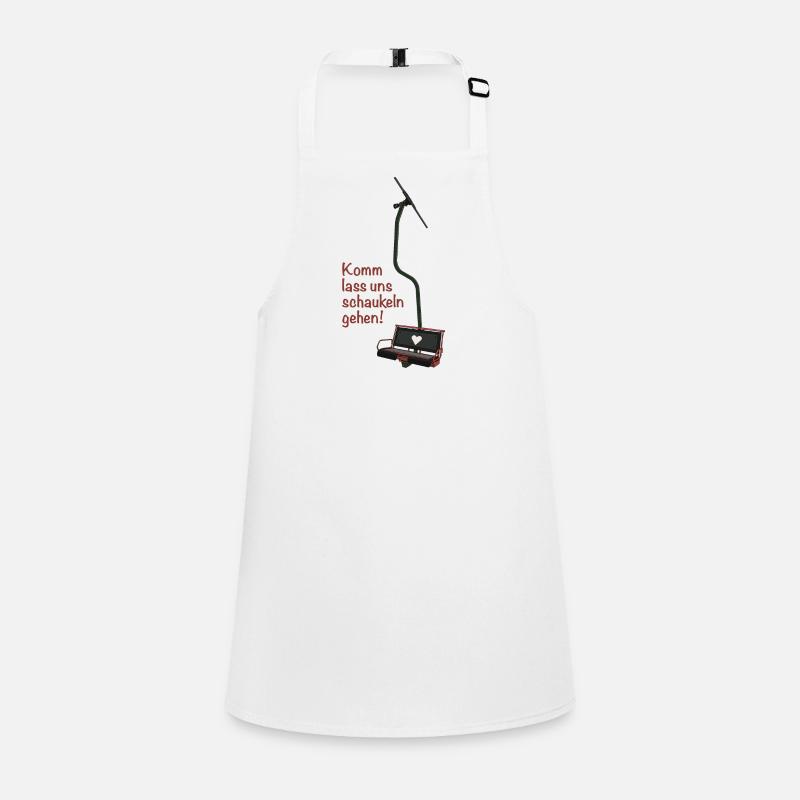 Télésiège double « Allez, on va se balancer ! » Tablier Enfant