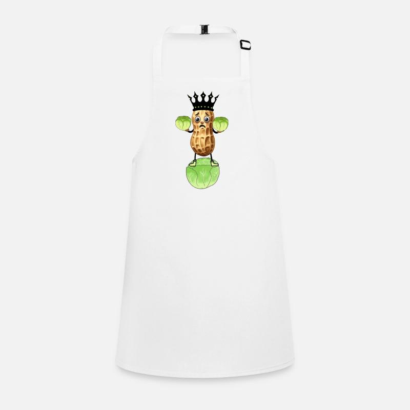 Peanut Cabbage Vegetable King Cabbage Funny Children's Apron