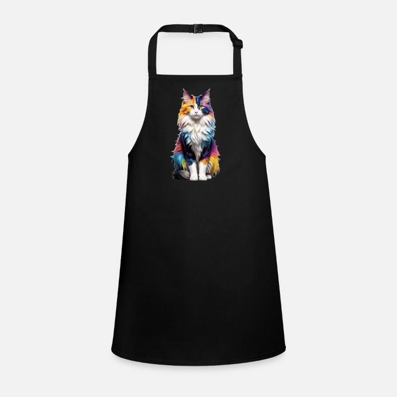 Norwegian Forest Cat Children's Apron