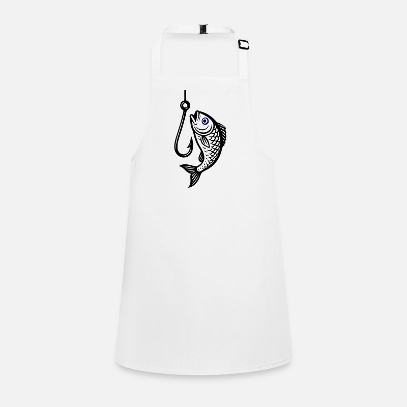 Hameçon Icône de poisson Tablier Enfant