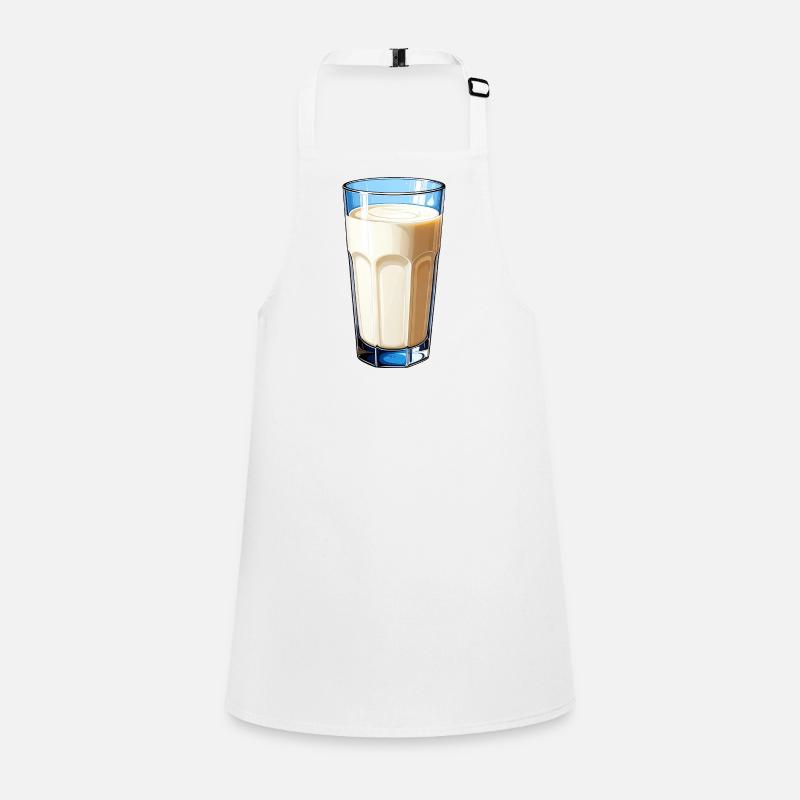 Un verre de lait Tablier Enfant