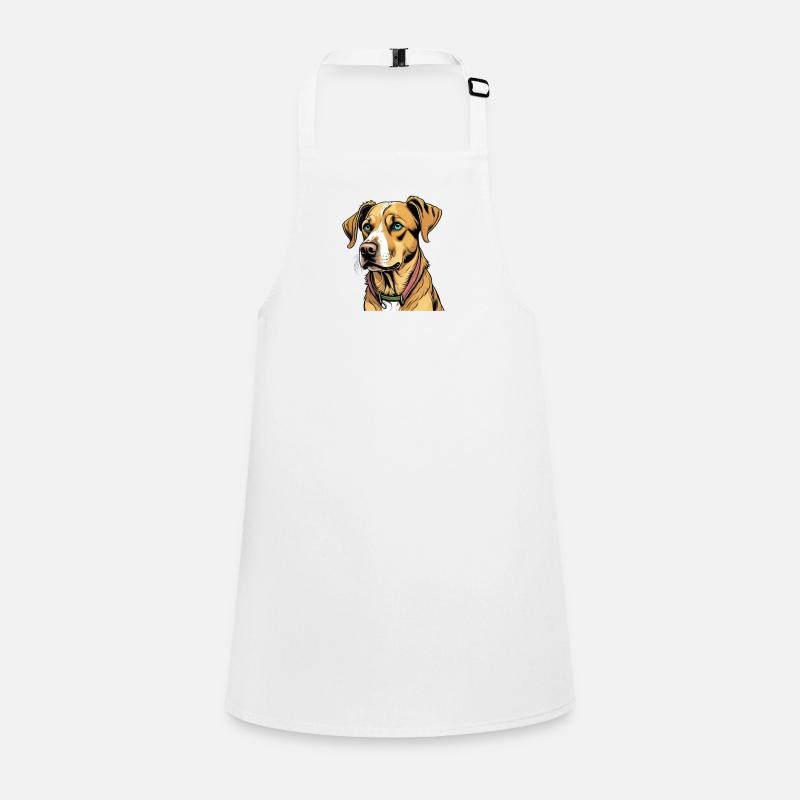 Dog Children's Apron