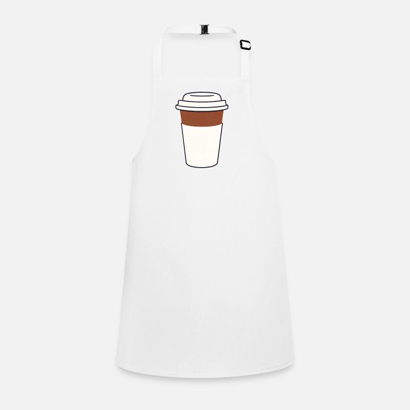 Tasse à café Tasse à café Idée cadeau de café à emporter Tablier Enfant